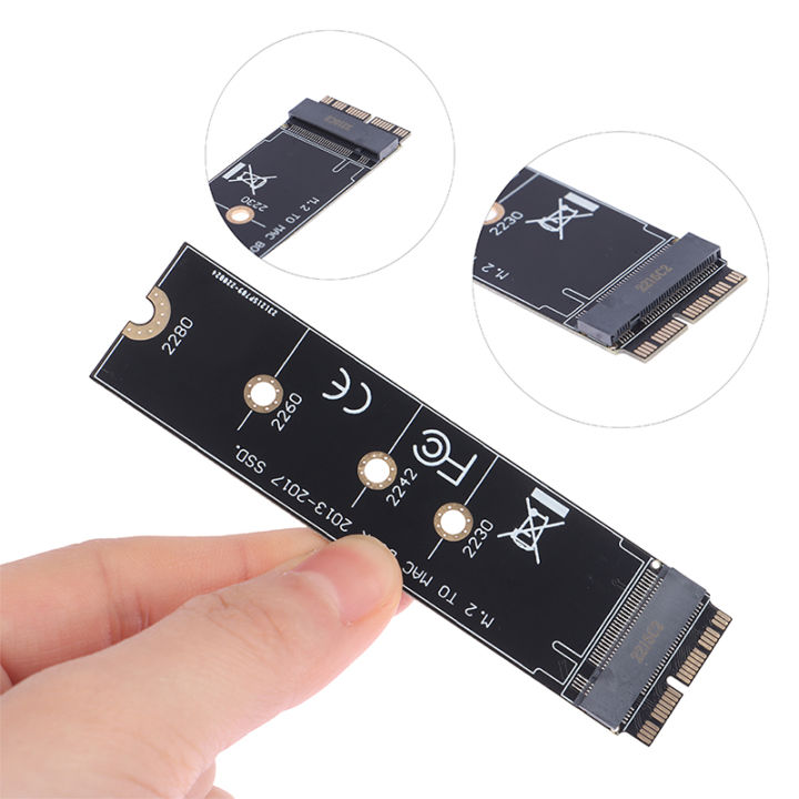 M2 SSD Adapter M.2 PCIE NVME SSD Converter Card Internal Solid State Drive for Apple Macbook Air Pro