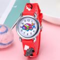 Black Car Cartoon Kids Watches Soft Silicone Band Digital Quartz Children Watch For Boys Girls Gift Baby Clock Relogio Infantil. 