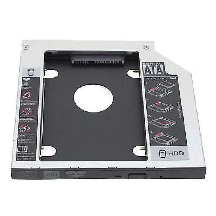 SATA%20to%20SATA%202nd%20HDD%20SSD%20Hard%20Drive%209.5mm%20Universal%20Caddy%20CD/DVD-ROM%20Optical%20-%20Image%203