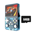 64GB Linux System WIFI Retro Game Console K36S R36S 3.5 Inch IPS Screen Portable Pocket Game Player for Kids Gift E.