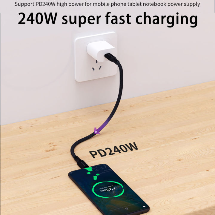 UGOURD%20Thunderbolt%204%202m%20USB4%20Cable%2040Gbps%20Thunderbolt3%20Type%20C%20Fast%20Charger%20Cable%20240W%20Data%20Transfer%20USB%20C%20For%20Laptop%20Mobile%20Disk%20-%20Image%203