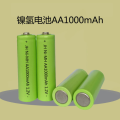 AA Batteries, 1.2V Ni-MH Rechargeable Battery-1000 mAh. 