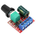 Motor speed controller governor adjustable potentiometer reverse polarity protection for electric motor projects.