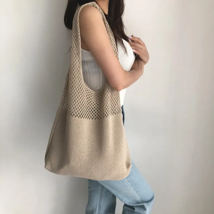 (New)Retro%20Crochet%20Beach%20Handbag%20for%20Girl,%20song%20Hollow%20Out%20Hand%20Woven%20Tote%20Bag,Women%20Hollow%20Knitting%20Handbag%20-%20Image%203