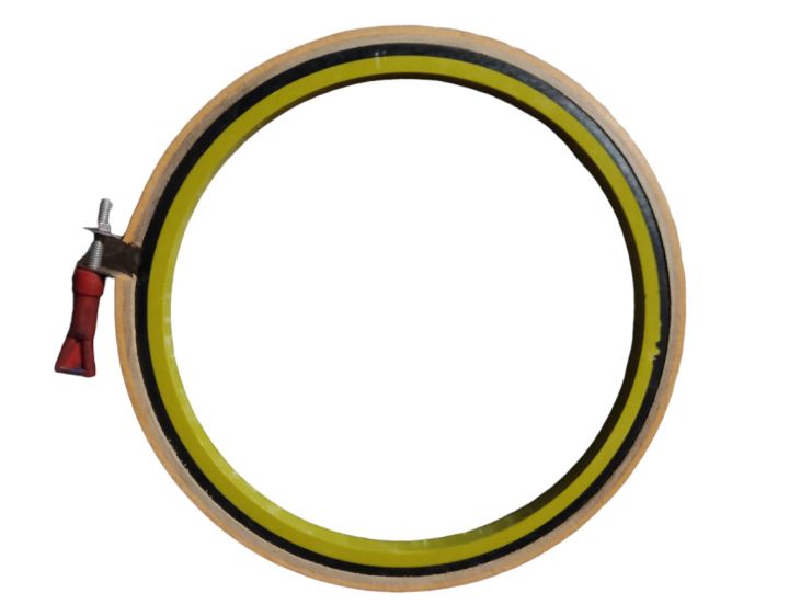 Wooden Cross Stitch Embroidery Hoop Ring Sewing Tool (6 inch) - 1pcs
