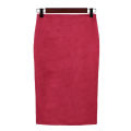 Multi Color Suede Pencil Skirt Women  Fashion Elastic High Waist Office Lady Bodycon Skirts Size S-XL. 