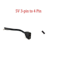 Fan Adapter Cable 4Pin to 5V ARGB 3Pin Converter for Fan Controller Adaptor Connector.