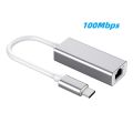 USB C To 100/1000Mbps Ethernet Adapter Type-C To RJ45 LAN Cable External Network Card for USB-C Macbook Laptop PC Phones Tablet. 