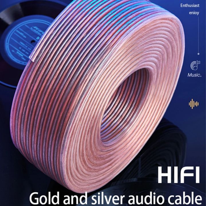 HUALIWEN%20DIY%20HIFI%20Audio%20Cable%20Oxygen%20Free%20Pure%20Copper%20Speaker%20Cable%20For%20Car%20Audio%20Home%20Theater%20Audio%20Wire%20Soft%20Touch%20Cable%20-%20Image%202