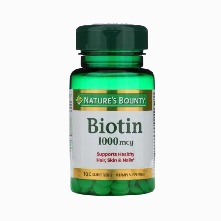 Nature’s Bounty Biotin 1000 mcg – 120 Tablets