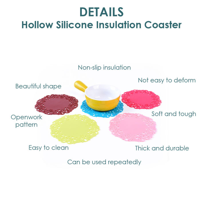 2%20Pcs%20Cup%20Coaster%20%7C%20Silicone%20Coaster%20Coffee%20Table%20Cup%20Mats%20Pad%20Placemat%20Kitchen%20Accessories%20%7C%20Silicone%20Placemat%20High%20Temperature%20Resistant%20Thickening%20Anti-Scalding%20Insulation%20Pad%20-%20Image%205