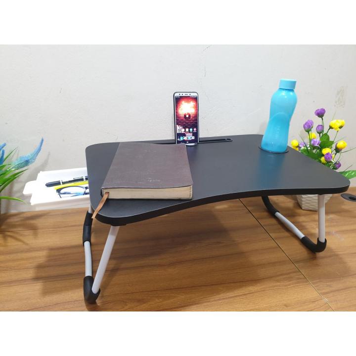 Foldable Laptop Table With Drawer laptop pc stand table for bed mini portable table