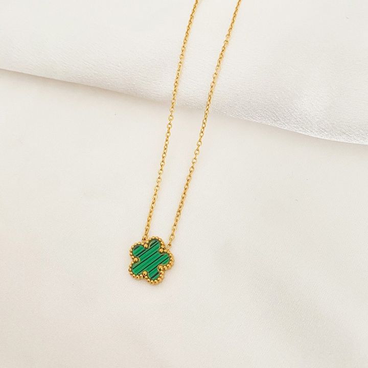 3Pcs%20Luxury%20Five%20Leaf%20Flower%20Pendant%20Necklace%20Earrings%20Bracelet%20for%20Women%20Gift%20Trendy%20Stainless%20Steel%20Jewelry%20Sets%202023%20New%20-%20Image%205