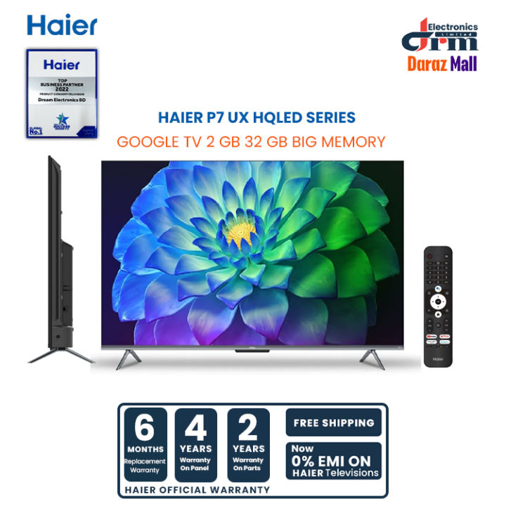 Haier H65P7UX 65 Inch 4K UHD Google TV