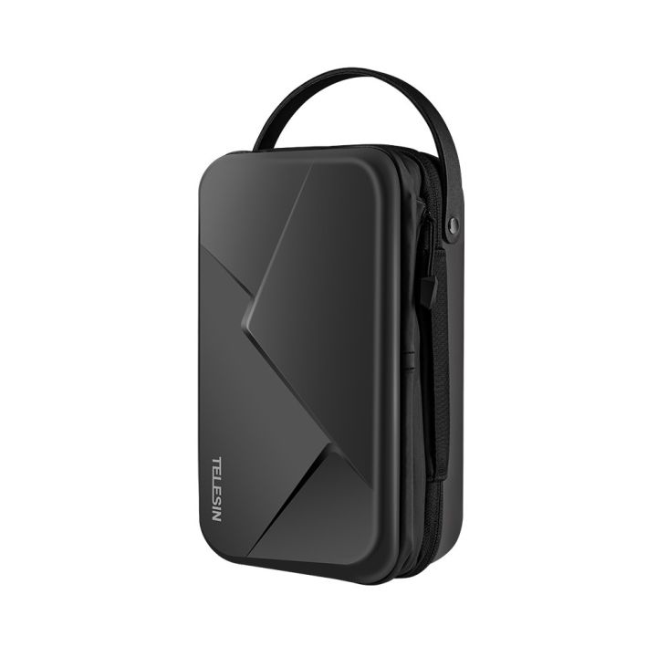 TELESIN Waterproof Action Camera Hard Carrying Case-black