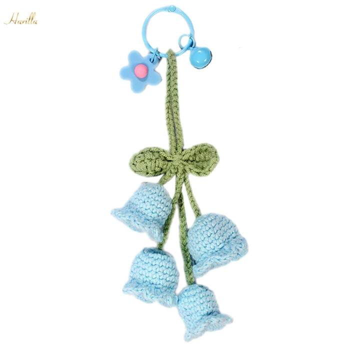 Crochet%20Flower%20Keychain%20Birthday%20Gift%20Knitted%20Orchid%20Bell%20Flower%20Pendant%20-%20Image%202