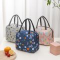 Cartoon Printed Lunch Bag For Women Isothermal Bag Packaged Food Thermal Bags Thermo Pouch Kids Lunch Bag Refrigerator Bag. 