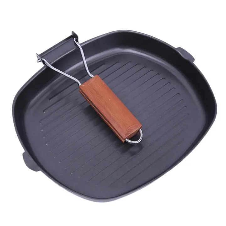 Non-Stick%20Grill%20Pan,%20Frying%20Pan%20Wooden%20Handle%20Folding%20for%20Kitchen%20Fry%20Cooking%20Steak%20Pans%20Portable%20Square%20Grill-24%20Cm%20-%20Image%203