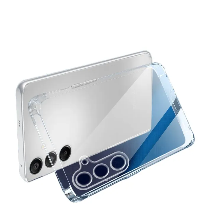 Samsung%20Galaxy%20A55%205g%20Slim%20Fit,%20Flexible%20sillicone%20Black%20TPU%20Case,%20Protective%20Phone%20Cover%20Carbon%20Fiber%20Samsung%20Galaxy%20A55%20Back%20Cover%20Tpu%20Transparent%20Longlasting%20Back%20Case%20With%20Camera%20Bump%20Protection%20Samsung%20A55%205g%20-%20Image%204