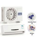 Air Conditioner Shape Fragrance Solar Energy Rotation Turntable Diffuser Dashboard Air Refill Stick Freshener Freshener Car L0E9. 