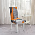 Waterproof Nordic Style Printed Chair Cover Removable Seat Chair Covers Stretch Decorative Covers For Dining Room Wedding Decor. 