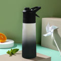 700ml Spray Water Bottle Large Capacity Portable Outdoor Sport Fashion Cute Drinking Plastic Bottles BPA Free Eco-Friendly.