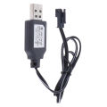 Charging Cable USB Battery Charger Ni-Cd Ni-MH Batteries Pack SM-2P Plug Adapter.