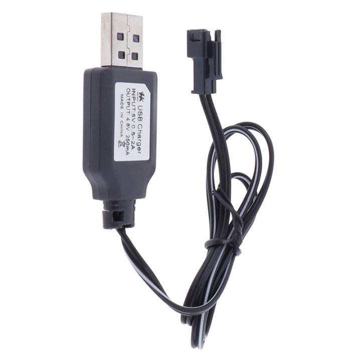 Charging Cable USB Battery Charger Ni-Cd Ni-MH Batteries Pack SM-2P Plug Adapter