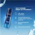Nivea Men Body Spray Fresh Active 150ml. 
