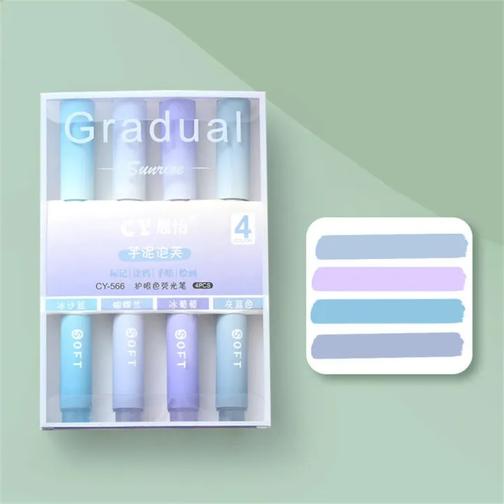 4pcs/set%20Kawaii%20Marker%20Pens%20Cute%20Highlighter%20DIY%20Spot%20Liner%20Drawing%20Painting%20Markers%20Korean%20Stationery%20School%20Office%20Supplies%20-%20Image%202