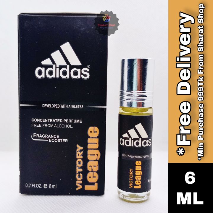 Adidas Victory League by Al Farhan Concentrated Perfume Oil Long Lasting Non-alcoholic Fragrance - 6ml