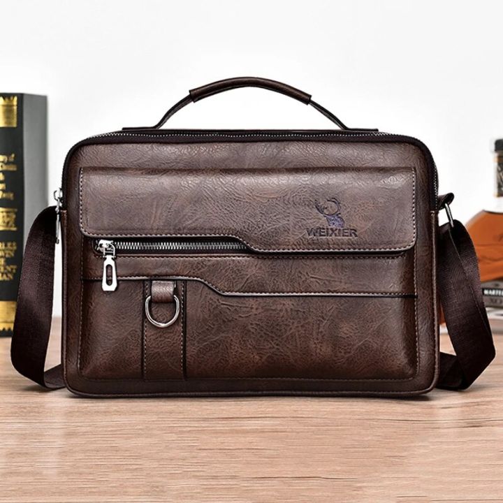 Weixier%20Men%20Shoulder%20Bag%20for%209.7%20Ipad%20Men%20PU%20Leather%20Flaps%20Men's%20Crossbody%20Bag%20Business%20Flap%20Male%20Solid%20Messenger%20Bag%20Travel%20Bag%20-%20Image%202