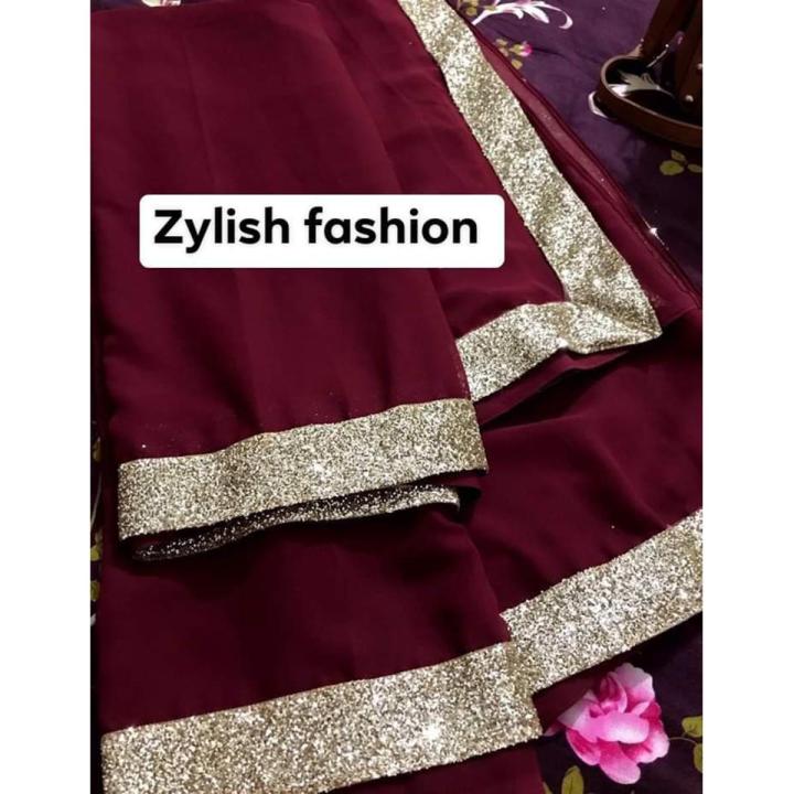 Indian Soft Weightless Jorjet Saree for WOMEN - শাড়ি