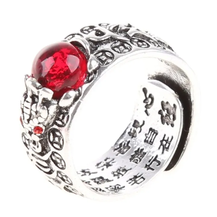 Men's%20Ring%20Original%20Feng%20Shui%20Pixiu%20Mani%20Mantra%20Protection%20Wealth%20Charms%20Amulet%20Lucky%20Open%20Adjustable%20Ring%20Buddhist%20Jewelry%20-%20Image%207