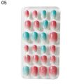 24PCS/box Children/adult Cartoon Candy Nails Full Coverage Self-adhesive Nail Polish Cute Girl Manicure Decoration CL02.