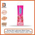 Durex Gel Lubricant 50ml Crazy Cherry Flavor Water-based Lube | UK. 