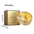 【NEW】 60Pcs Golden Collagen Eye Mask Anti Dark Circles Eye Bags Moisturizing Anti Wrinkle Eye Patches Skin Care Products.