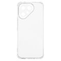 Tecno Pova 7 Pro Premium Silicone Case Crystal Clear Soft TPU Ultra-Thin Transparent Flexible Protective Mobile Phone Back Cover.