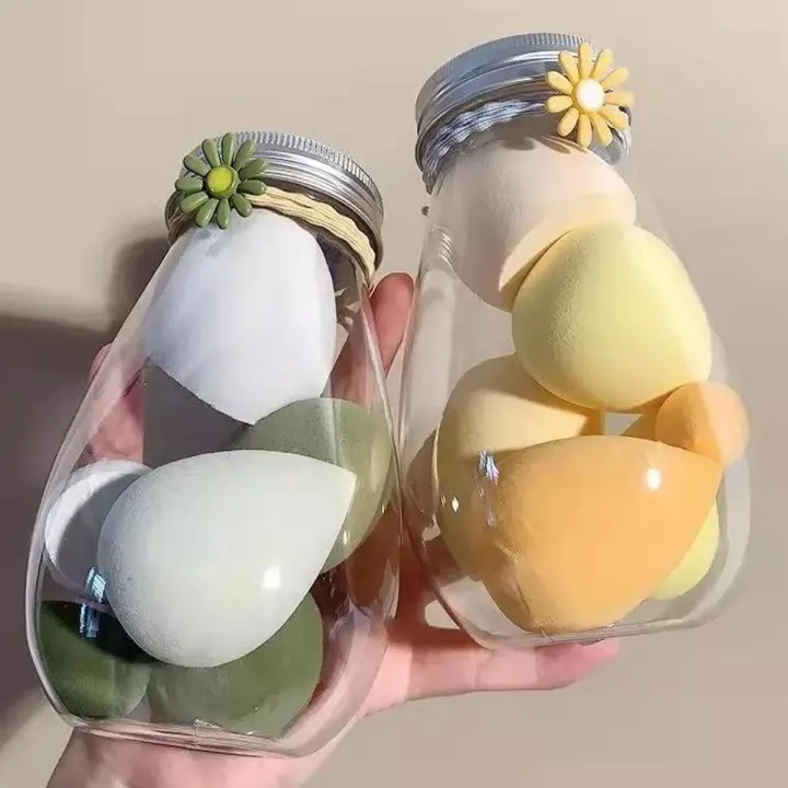 Makeup%20Sponges%206pcs%20Beauty%20Blender%20Makeup%20Puff%20Set%20With%20Bottle%20-%20Image%203