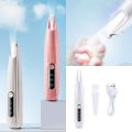 【Special Promotion】 Grooming Tool Kit Rechargeable Electric Dog Clippers with LED Light Cat Paws Trimmer Low Noise Pink White Electric Pet Trimmer.