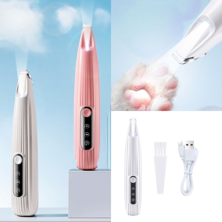 %E3%80%90Special%20Promotion%E3%80%91%20Grooming%20Tool%20Kit%20Rechargeable%20Electric%20Dog%20Clippers%20with%20LED%20Light%20Cat%20Paws%20Trimmer%20Low%20Noise%20Pink%20White%20Electric%20Pet%20Trimmer%20-%20Image%203