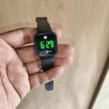 Nice quality Led watch for men rubber strap colour black.