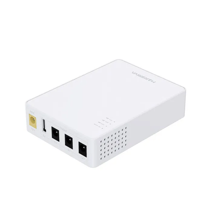 MARSRIVA%20KP3%20EC%208400mAh%20Smart%20Mini%20DC%20UPS%20for%20Router%2018Watt%20max%20output%20with%203%20DC%20output%20and%201%20USB%20Output%20-%20Image%202