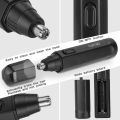Electric Man and Woman Nose Hair USB Rechargeable Trimmer Ear Nose Neck Eyebrow Trimmer. 