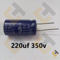 Electrolytic Capacitor 220uF 350V Radial Polarized Aluminum Electrolytic Capacitor. 
