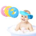 Soft Adjustable Baby Shower Cap Bathing Cap- Multicolor.