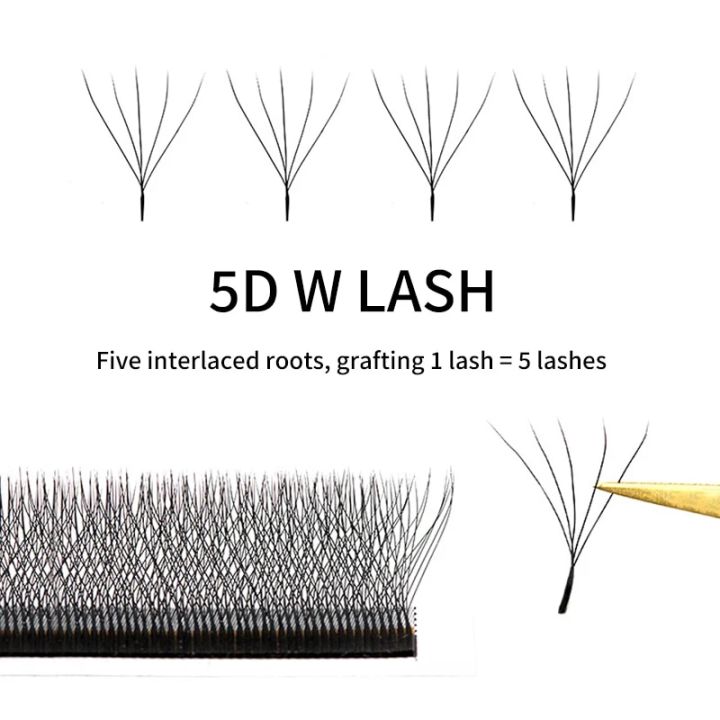 winky%20beauty%203D/4D/5D/6D/7D/8D%20Natural%20Professional%20Lashes%20Automatic%20Flower%20W%20Shape%20Bloom%20Premade%20Fans%20Eyelash%20Extensions%20Y%20Lash%20-%20Image%204