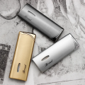 Portable Torch Gas Lighter Metal Windproof Gas Refillable Cigar Lighter. 