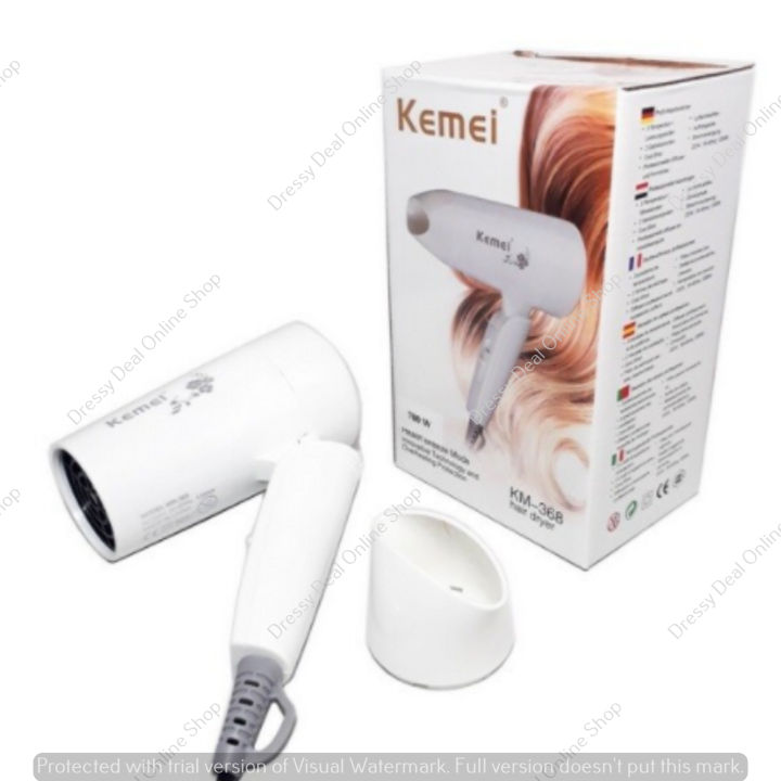 Kemei%20KM-368%20Professional%20Foldable%20Hair%20Dryer%20-%20Image%202