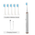 Tongwode Oral Cleaning Electric Tooth Brushes Long Lasting Smart Wireless Rechargeable Automatic Ultrasonic Electric Toothbrush.